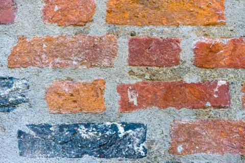 Stone texture of old ancient brick wall in sunny day. Modern luxury backgroun Stock Photos