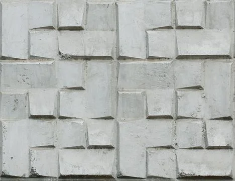 Stone texture pattern white volumetric image Stockfoto's