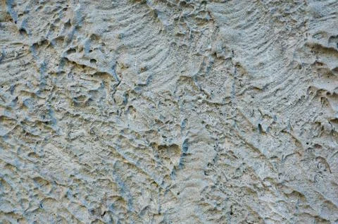 Stone texture, the surface of solidified concrete in gray tones. Stock Photos