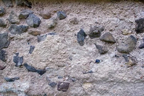Stone texture, texture of the stone, pile of stones Stock Photos