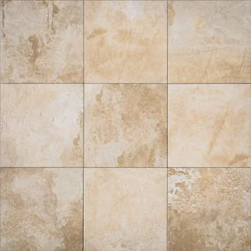 Stone texture tile,  tiled background patchwork, brown Stock Photos