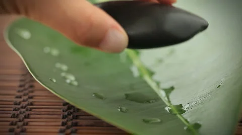 Stone therapy Stock Footage 937779