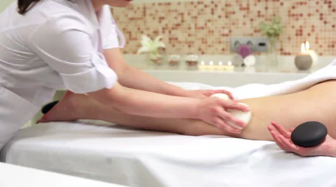 Stone Therapy Stock Footage 39570766