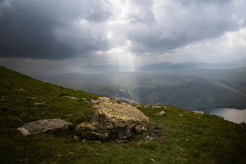 Stone on top Fotos de archivo