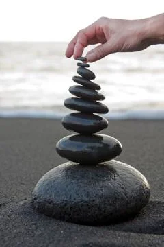 Stone tower Stock Photos