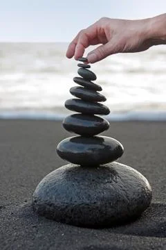 Stone tower Stock Photos