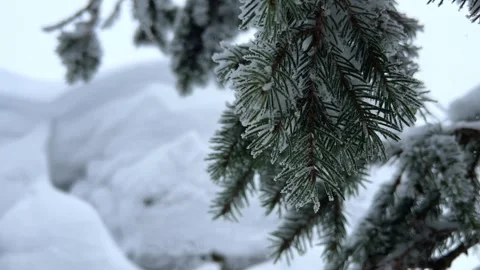 Stone Town in winter in the Perm region.  Stock Footage 256563693