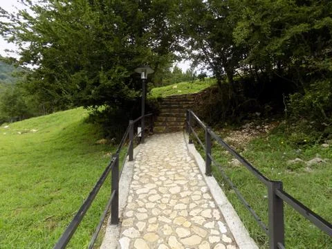 Stone trail Stock Photos