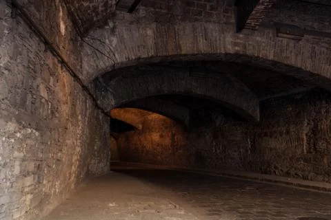 Stone Tunnel 스톡 사진