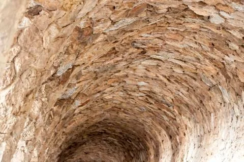 Stone tunnel Stock Photos