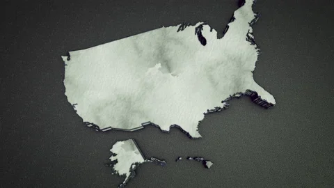 Stone US Map Stock-Footage 149508965