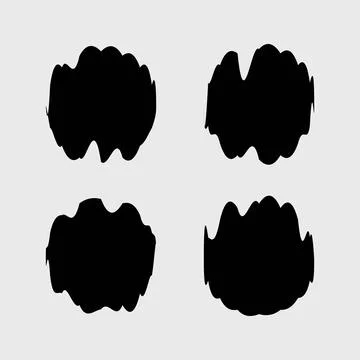 Stone vector illustration.  Brush vector design Stock Illustration