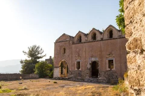 Stone Village in Fethiye Stock Photos