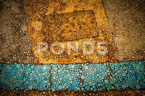 Stone walkway in the park, Backgrounds Stock Illustration