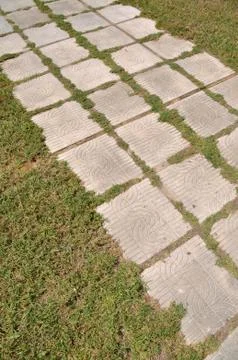 Stone walkway Stock Photos