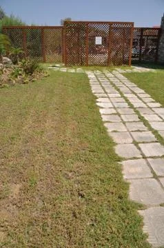Stone walkway Stock Photos
