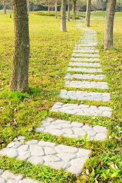 Stone walkway Фото