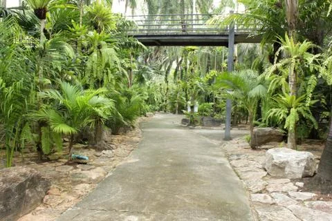 Stone  walkway Stock Photos
