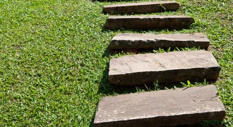 Stone walkway Stock Photos
