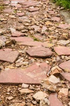 Stone walkway Foto stock