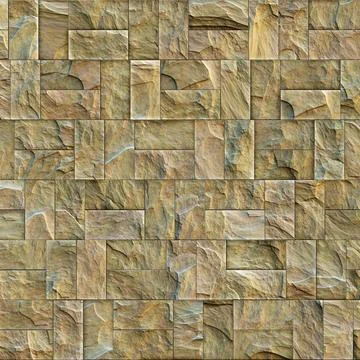 Stone wall background Abstract generated stone wall surface architecture b... Stock Photos