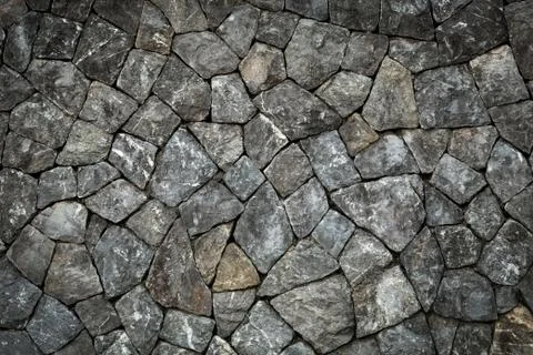 Stone wall background and texture Stock Photos