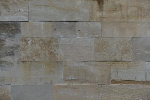 Stone wall as background and texture Stock Photos