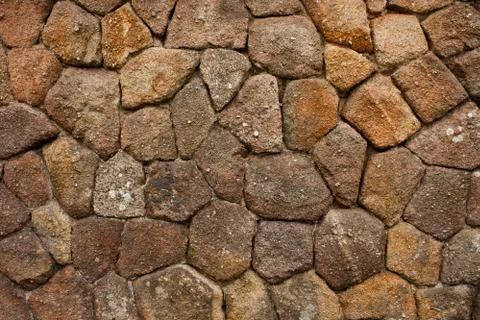 Stone Wall Background / Backdrop / Wallpaper Image Stock Photos