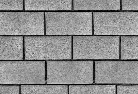 Stone wall background in black and white Stock Photos