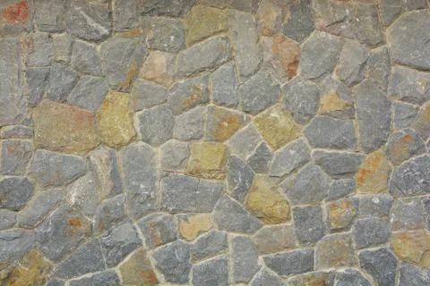Stone Wall , for background or texture Stock Photos