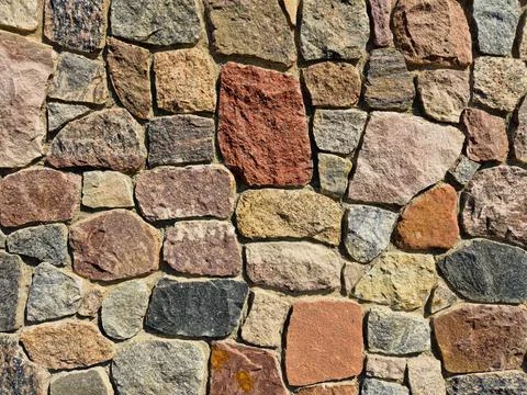 Stone wall as background or texture. modern style design real stone wall surface Stock-Fotos