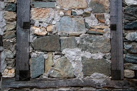 Stone wall as a background or texture. 스톡 사진