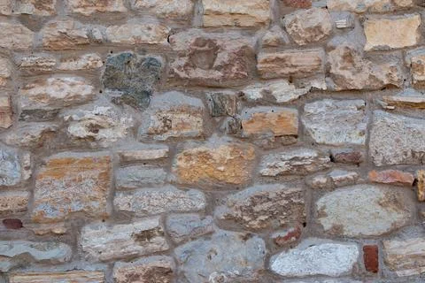 Stone wall as a background or texture. Fotos de archivo