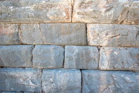 Stone wall as a background or texture. Fotos de archivo