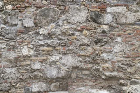 A Stone wall as background or texture. The background texture of the stone .. Stock Photos