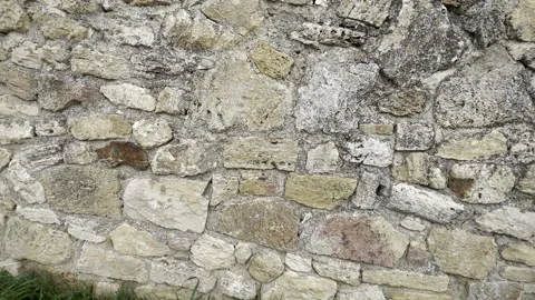 Stone Wall Background panning Stock Footage 180926655