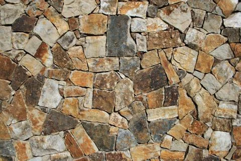 Stone wall background Stock Photos