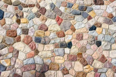 Stone wall background Stock Photos