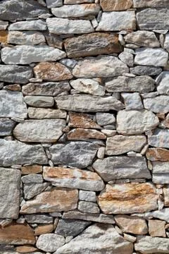 Stone wall background Stock Photos