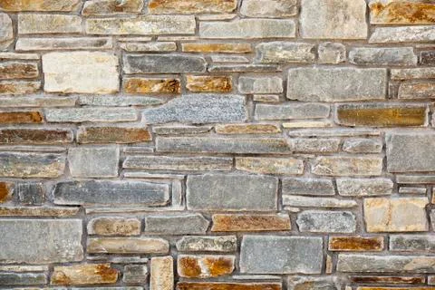 Stone wall background Stock Photos