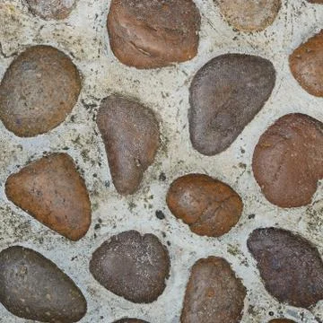 Stone wall background Stock Photos