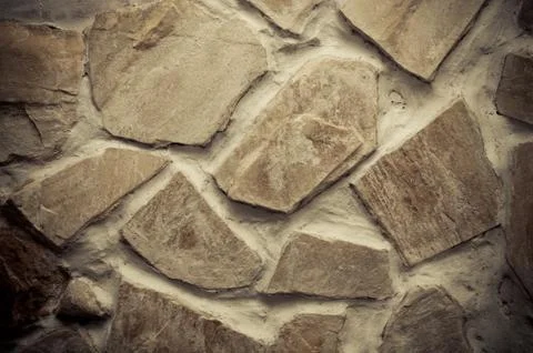 Stone wall background Stock Photos
