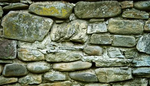 Stone wall background Stock Photos