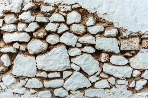 Stone wall background Stock Photos