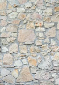 Stone wall background Stock Photos