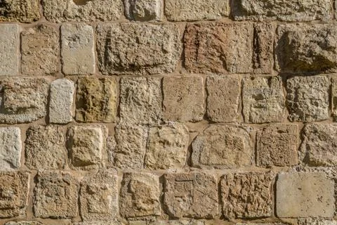 Stone wall background Stock Photos