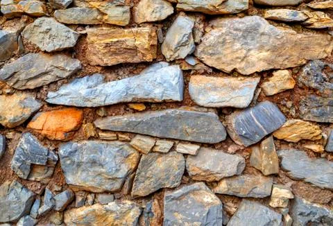 Stone wall background Stock Photos