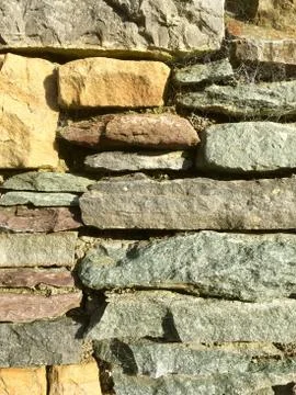 A stone wall background Stock Photos