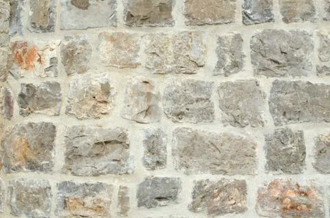 Stone wall for background Stock Photos