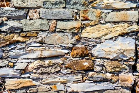 Stone Wall Background Foto stock